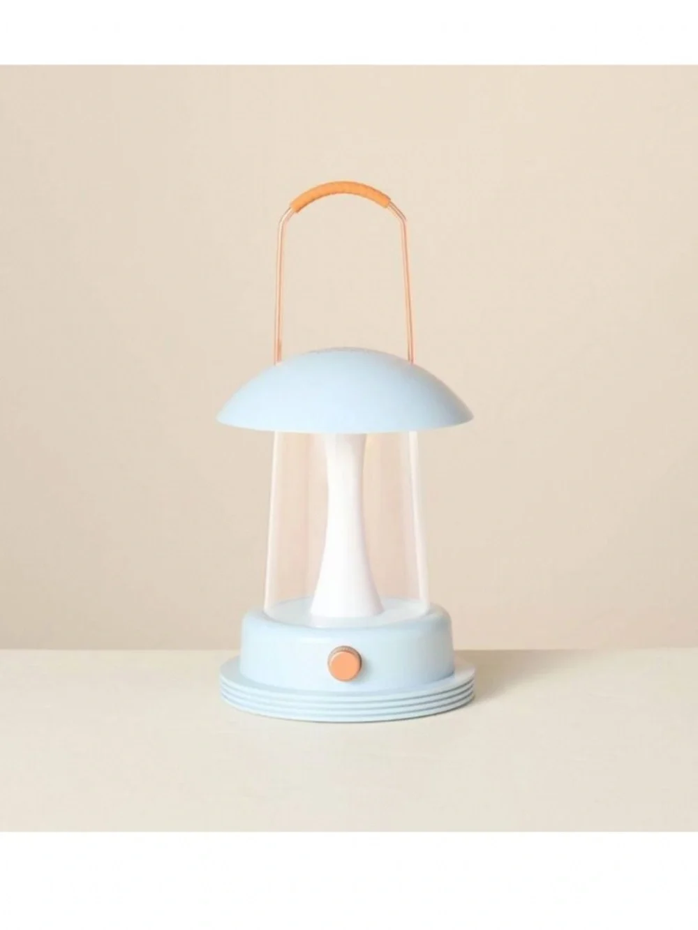 Portable LED Table Lantern Light Blue - Hearth & H Blue